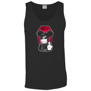 Bowery Rat in a Coffin tank top.